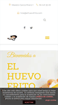 Mobile Screenshot of elhuevofrito.com